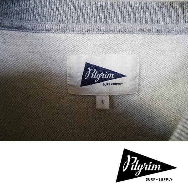送料無料匿名発送★美品★ピルグリム サーフ+サプライ★スウェットトレーナー