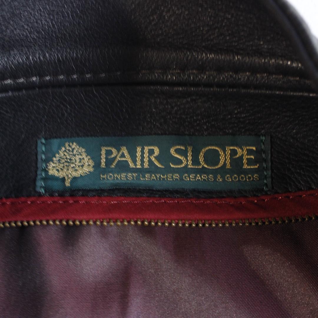 PAIR SLOPE レザージャケット LLサイズ ブラック