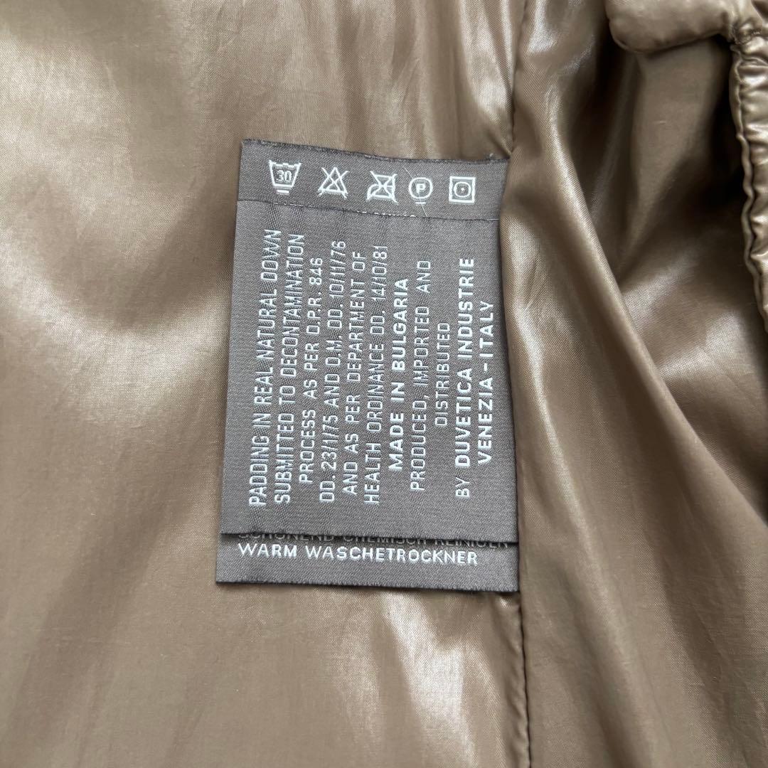 DUVETICA デュベティカ ダウンコート ブラック 黒42 XL 2way♡