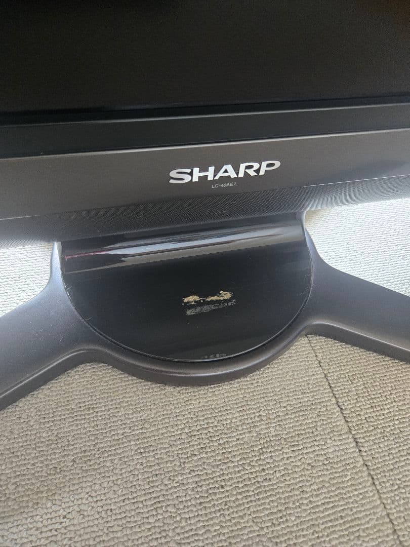 SHARP AQUOS 40型テレビ 本体　LC-40AE7
