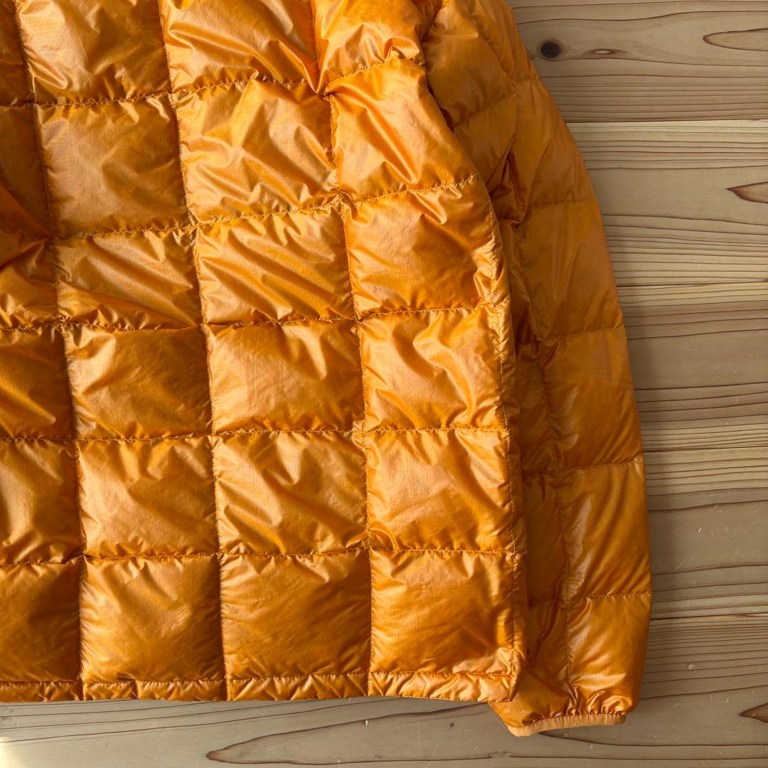 専用 mont-bell U.L.インナーダウンパーカ メンズM オレンジ