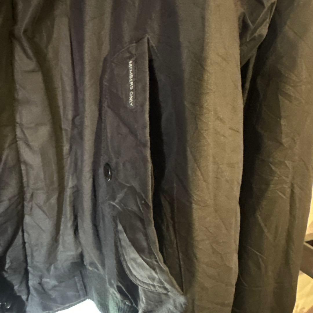 入手困難⭐︎90s メンバーズオンリー　ハリントンジャケット　短丈　黒　希少