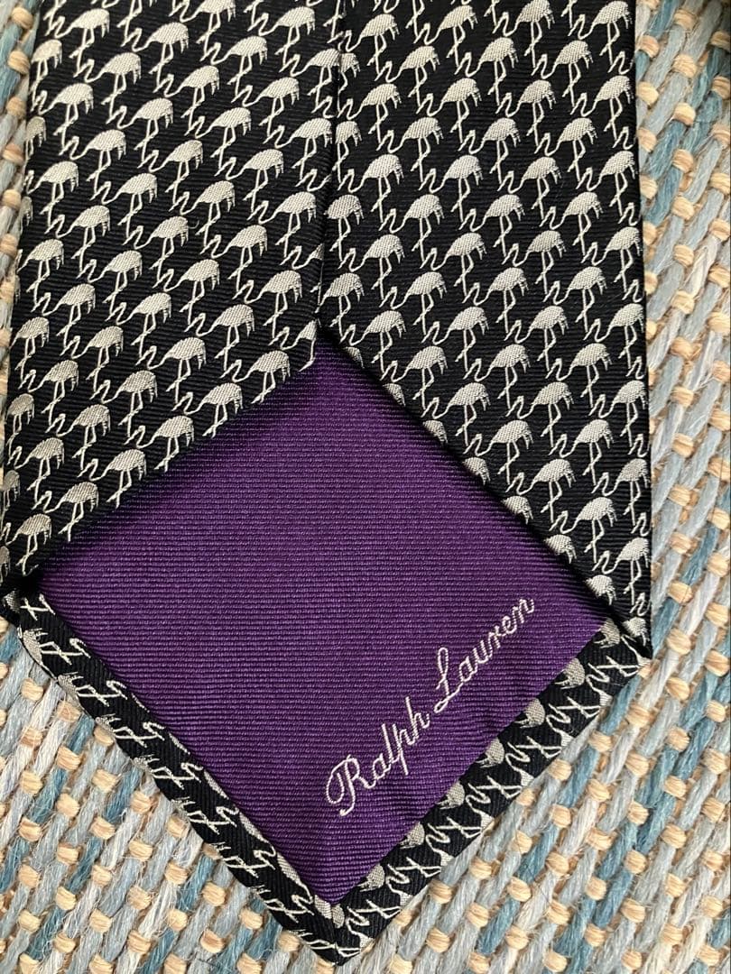 2本セット ラルフ　パープルレーベル ネクタイ　purple label