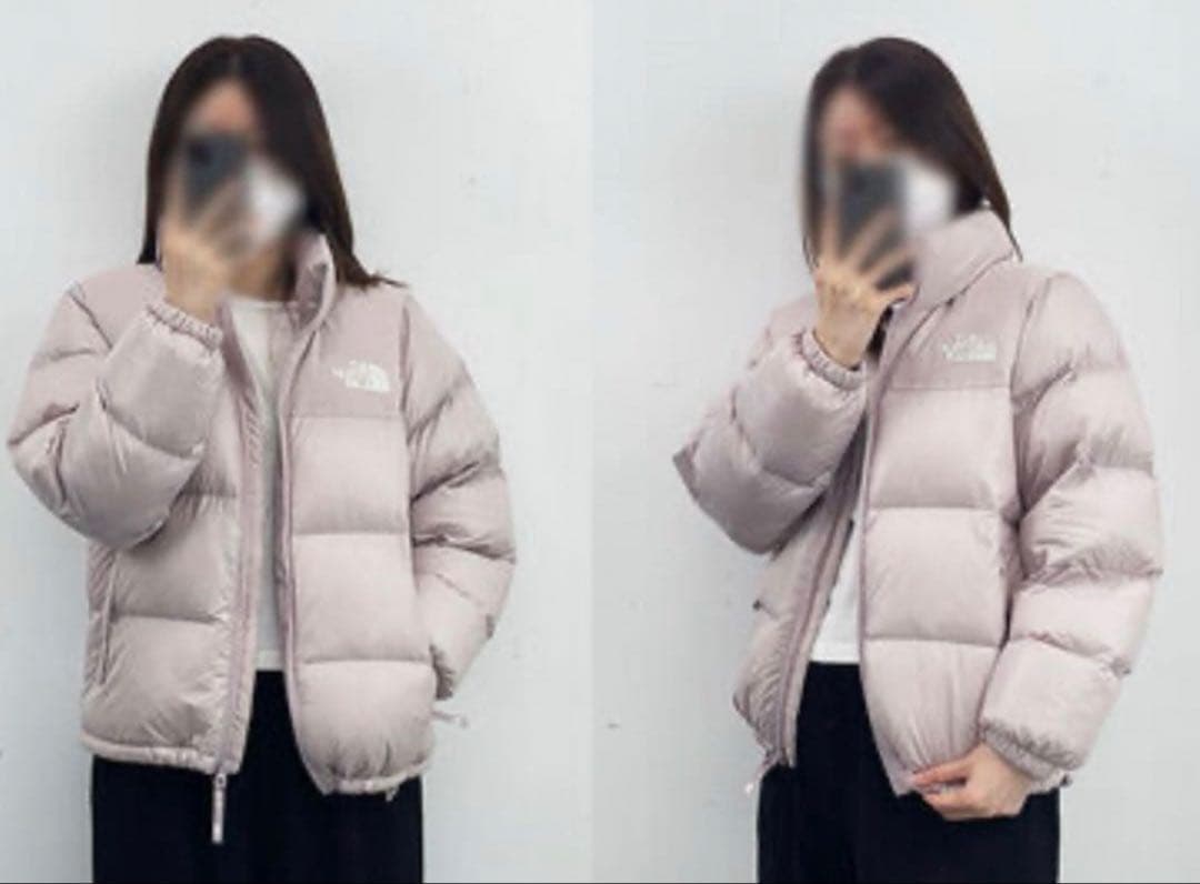 THE NORTH FACE ピンク ダウンジャケット 韓国限定 ヌプシ L
