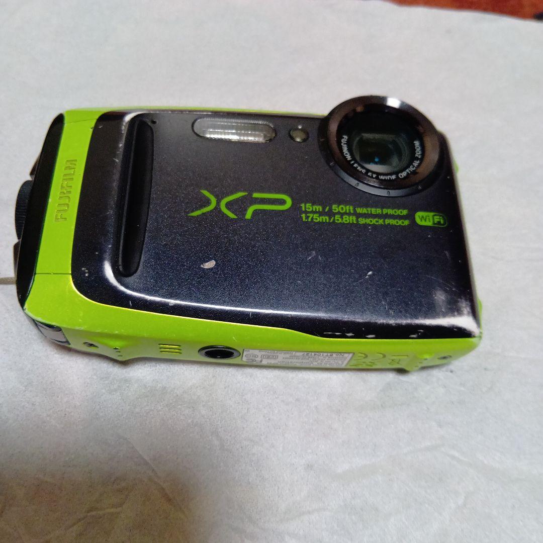 FinePix XP120 アクティブカメラ 防水グリーン