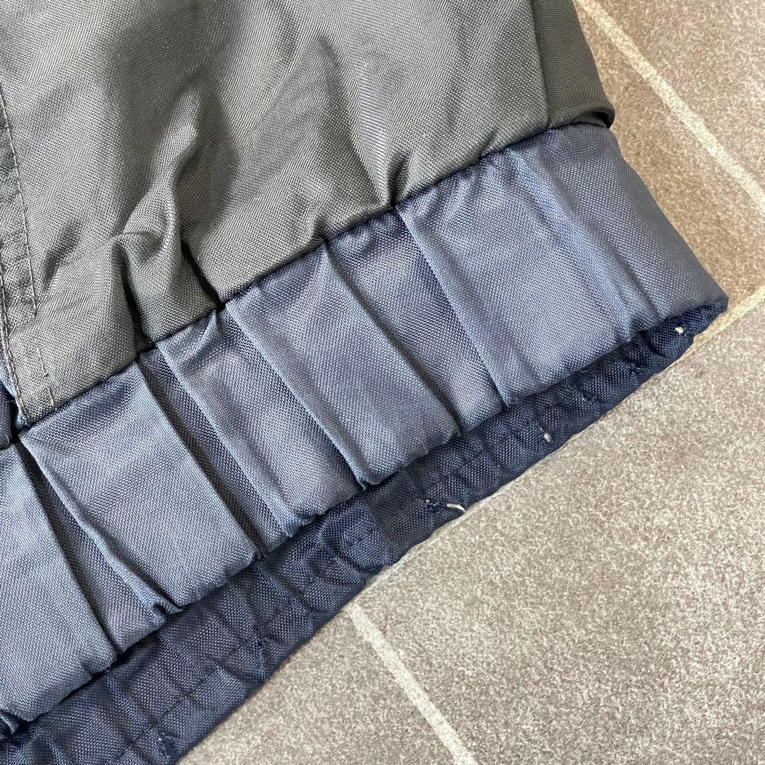 90-00s Nike ナイキ オールド 中綿 ナイロンジャケット ネイビーM