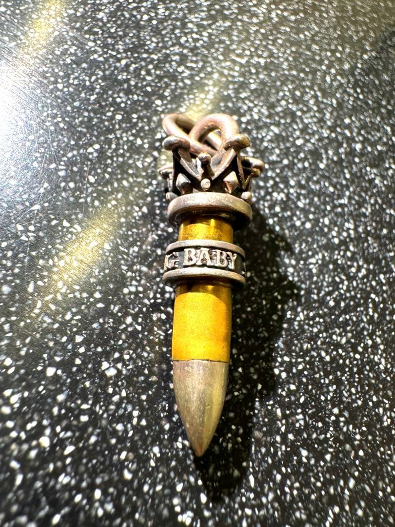 KING BABY ペンダント ネックレス　銃弾　クロムハーツ　ベビーファット