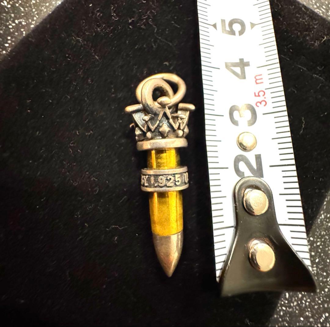 KING BABY ペンダント ネックレス　銃弾　クロムハーツ　ベビーファット