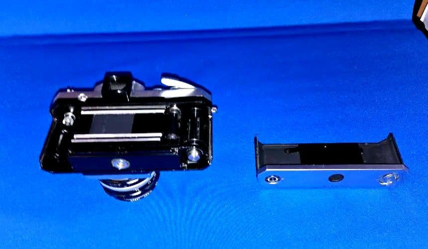 Nikon F 一眼レフ No71番と望遠レンズ