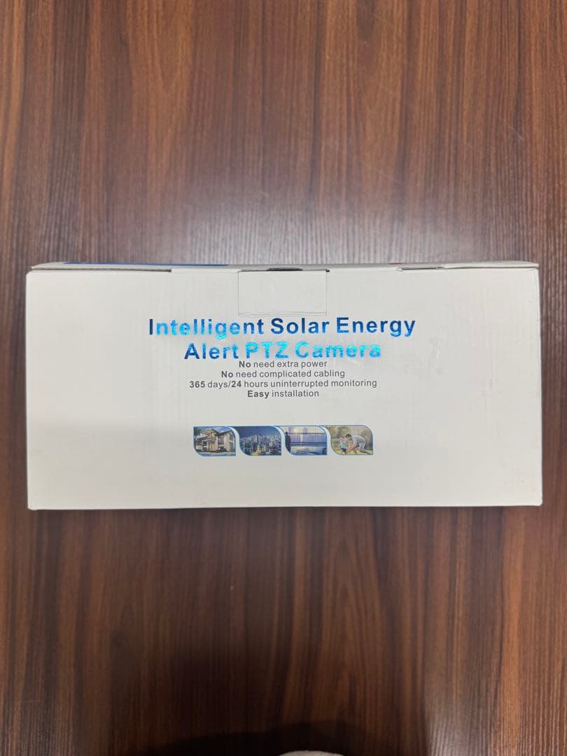 ソーラー式 防犯カメラ／PTZカメラ（ホワイト・4G対応）電源不要・配線不要