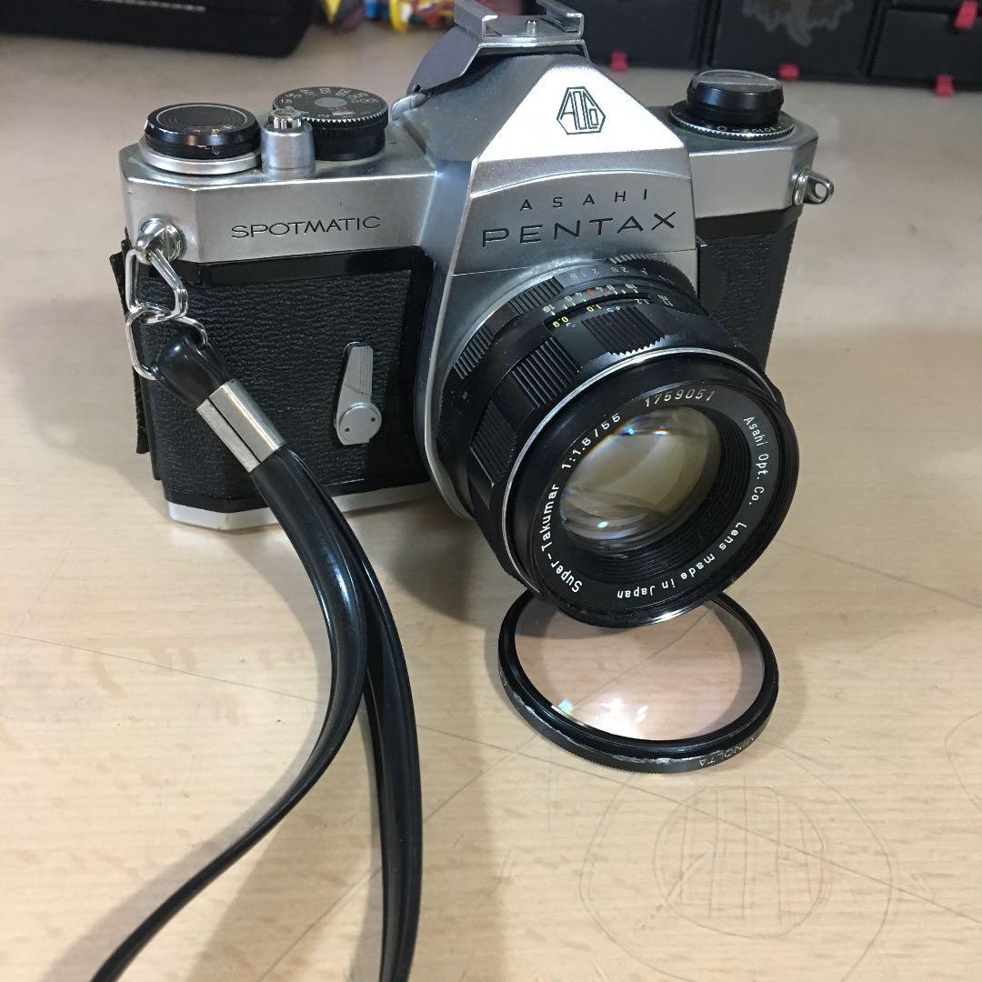 PENTAX SP スーパータクマー 1.8 レンズ付き