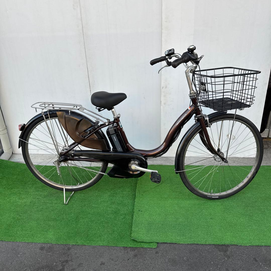 YAMAHAヤマハ電動アシスト自転車26インチ8.9Ah ブラウン