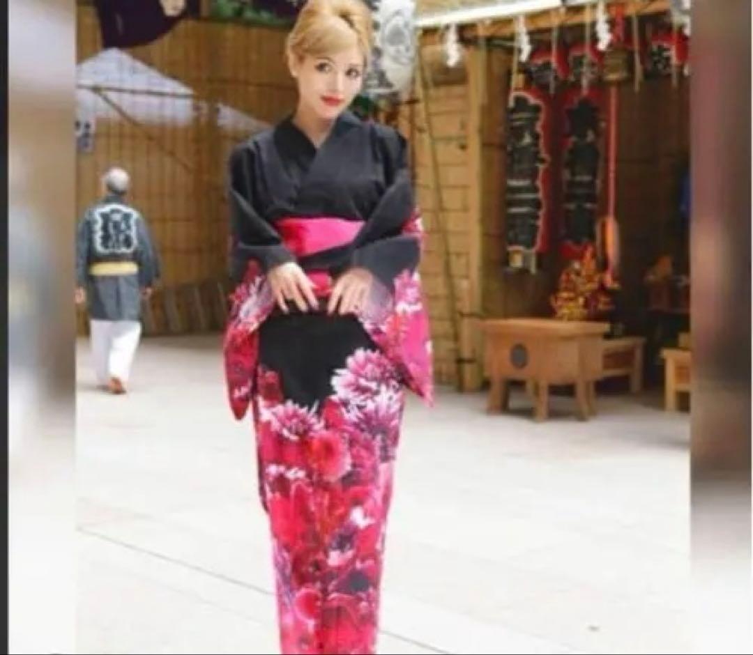 Rady 花柄 浴衣・帯セット