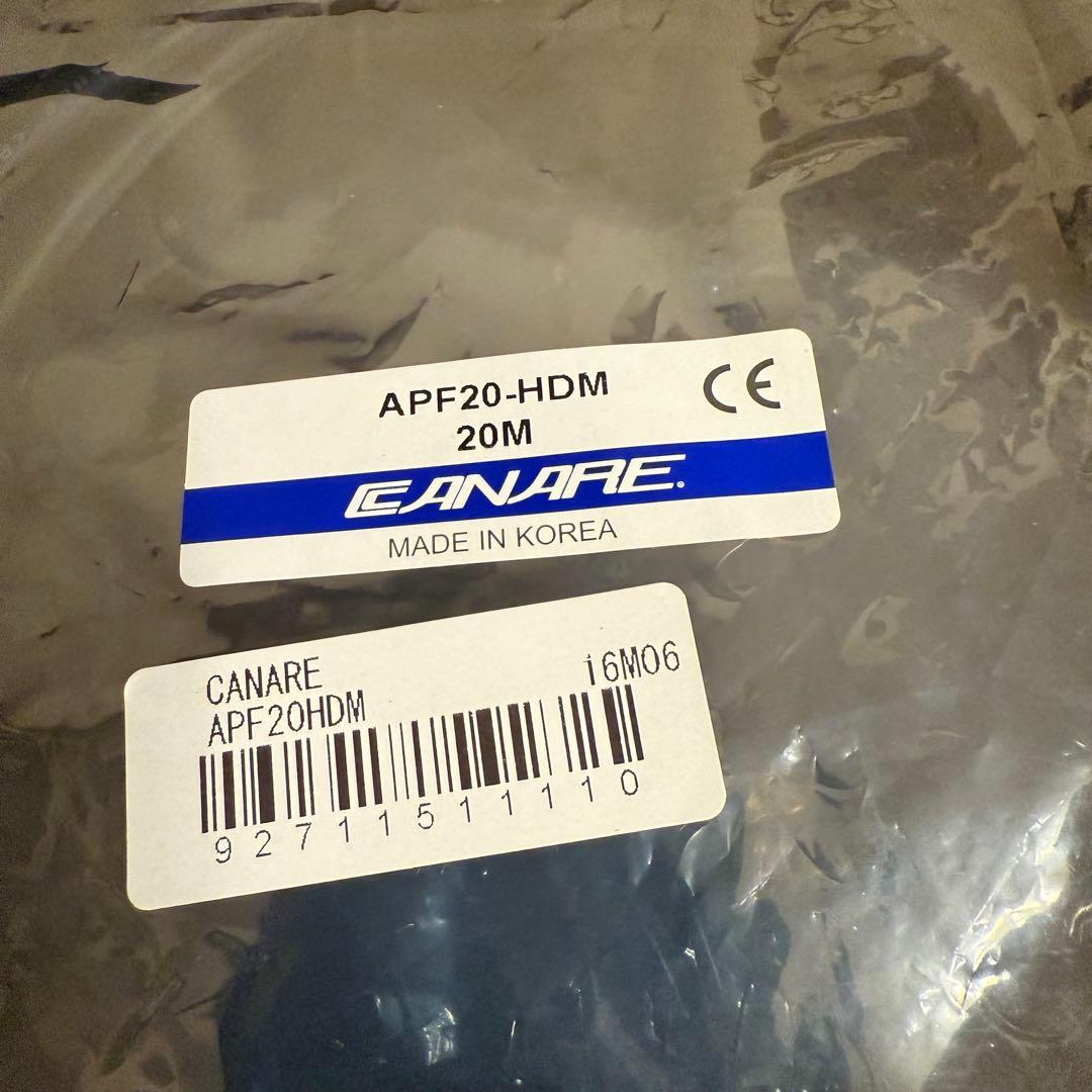 CANARE APF20-HDM 20M 光ファイバーHDMIケーブル
