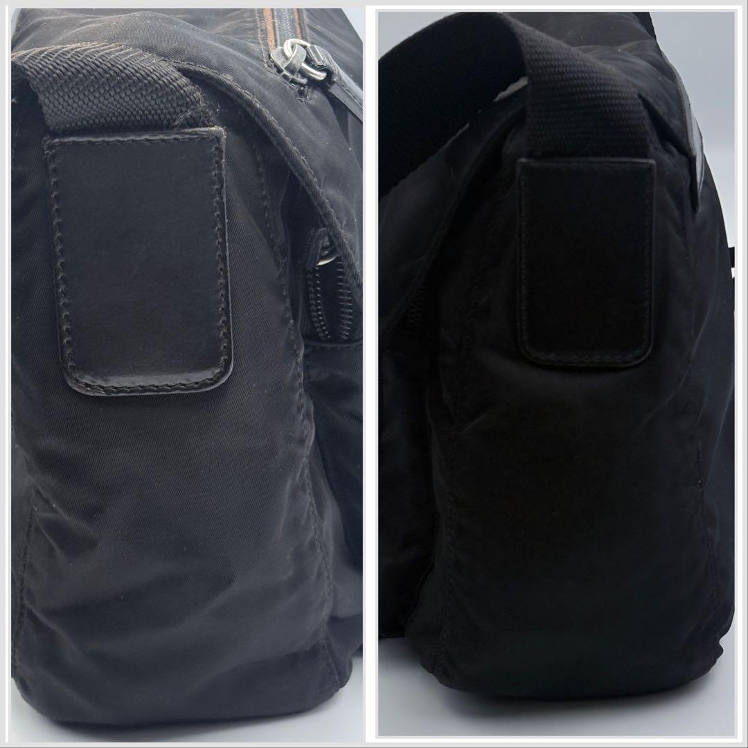 PRADAナイロンメッセンジャーバッグ VELA SPORT ブラック男女兼用