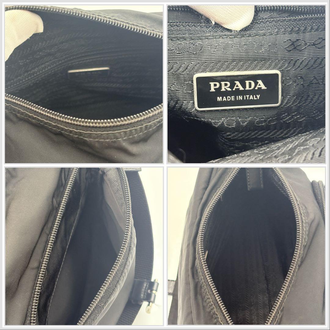 PRADAナイロンメッセンジャーバッグ VELA SPORT ブラック男女兼用