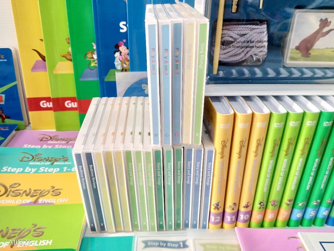 2018年 未使用多数 DWE ディズニー英語システム　メインプログラムセット