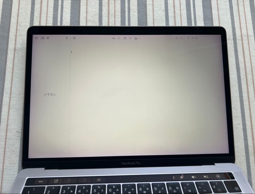 MacBook Pro 13インチCorei5 Touch Bar搭載 2018