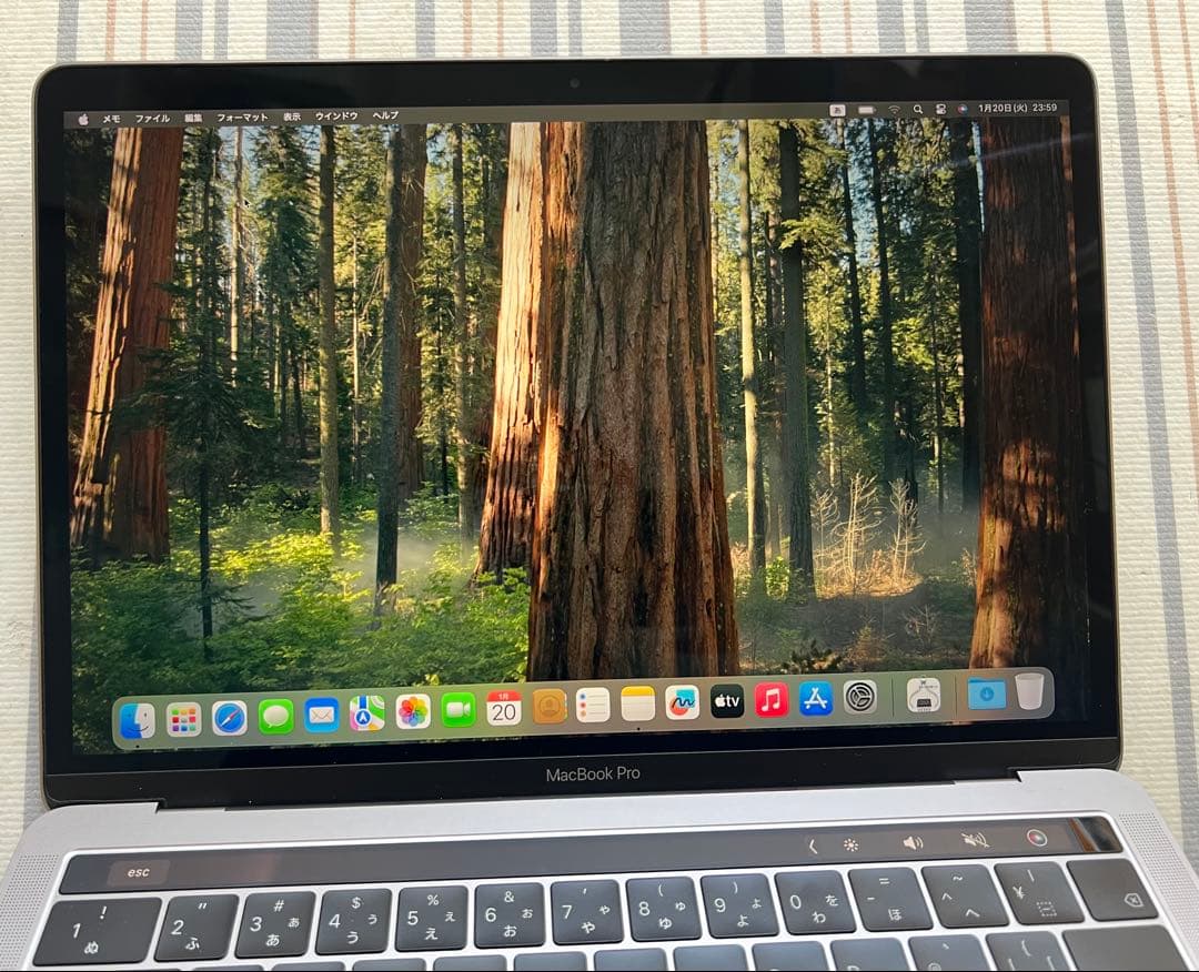 MacBook Pro 13インチCorei5 Touch Bar搭載 2018