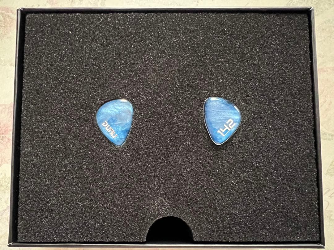 DUNU 142 有線イヤホン 青