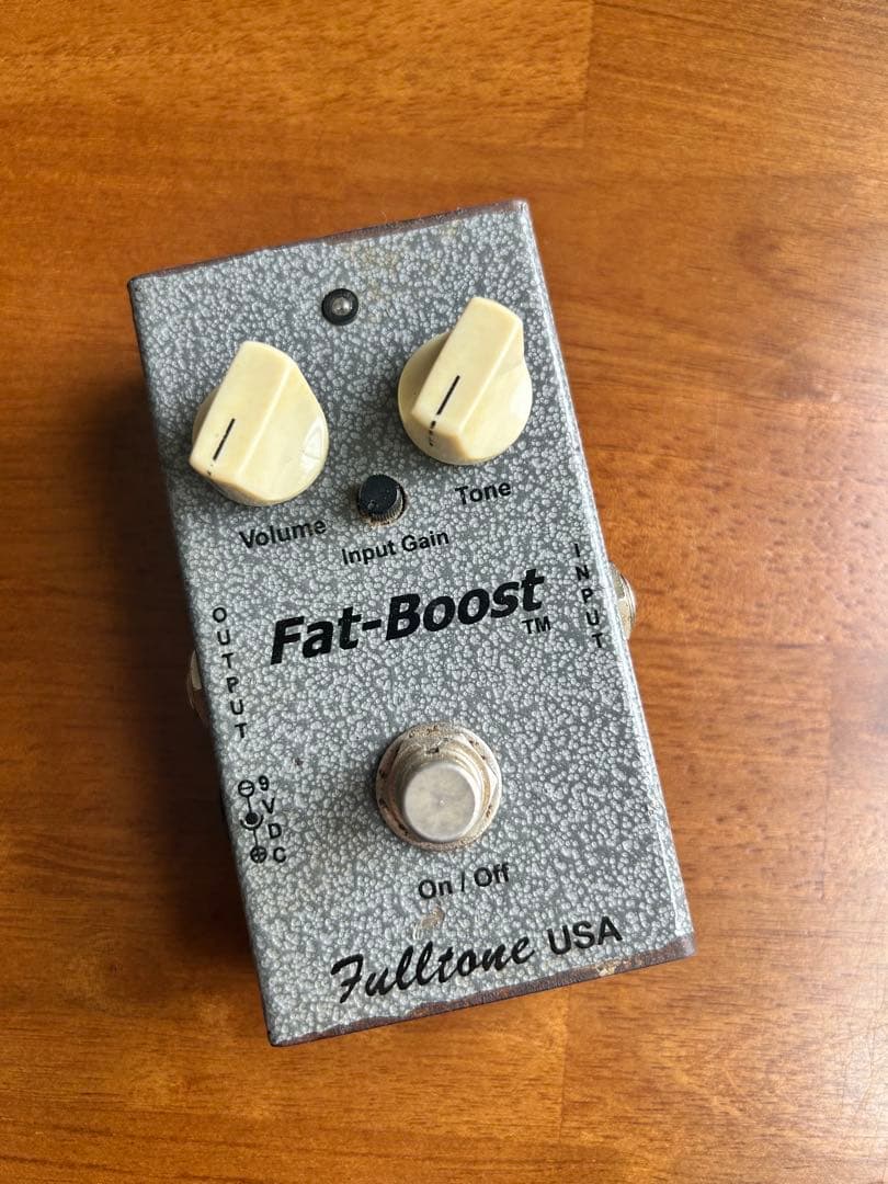 Fulltone Fat-Boost V1 初期 USA製・電源付き