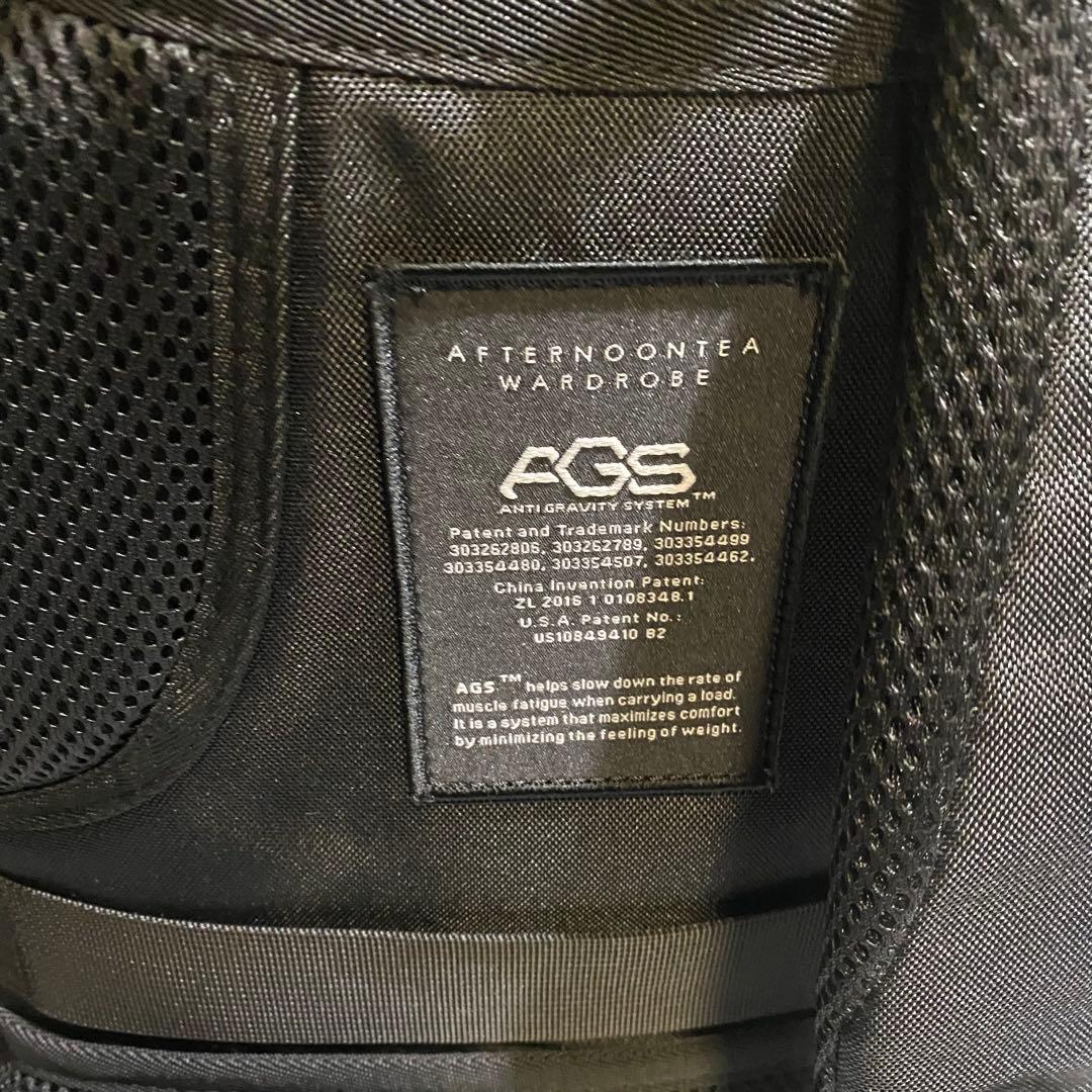 【未使用級】AfternoonTea　無重力ファンクションリュック　ブラック
