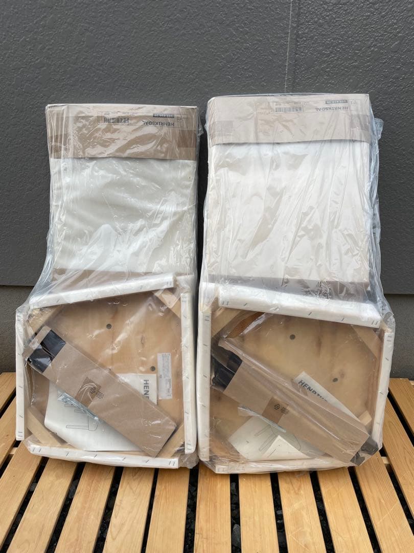 新品　IKEA HENRIKSDAL 2脚セット カウンターチェア