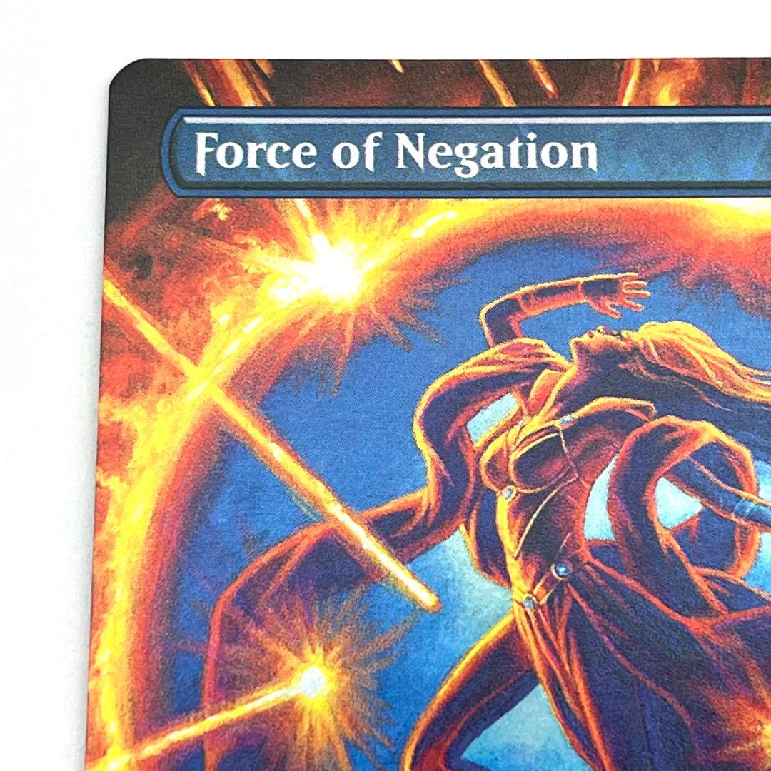 否定の力　FOIL ボーダーレス　英語　MTG