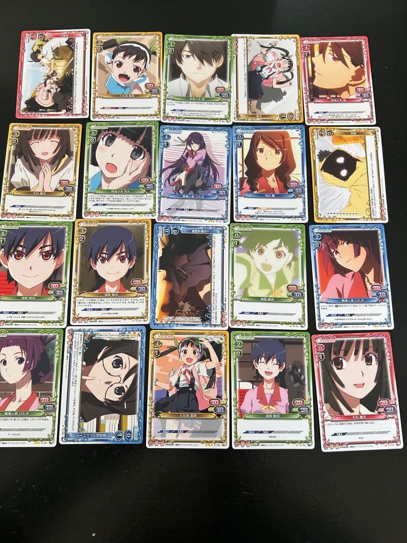 プレシャスメモリーズ 化物語 戦場ヶ原ひたぎ 銀サイン入り　計６０枚