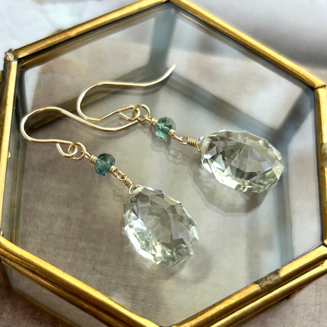 専用④✳︎グリーンアメジストコンケーブカット　他