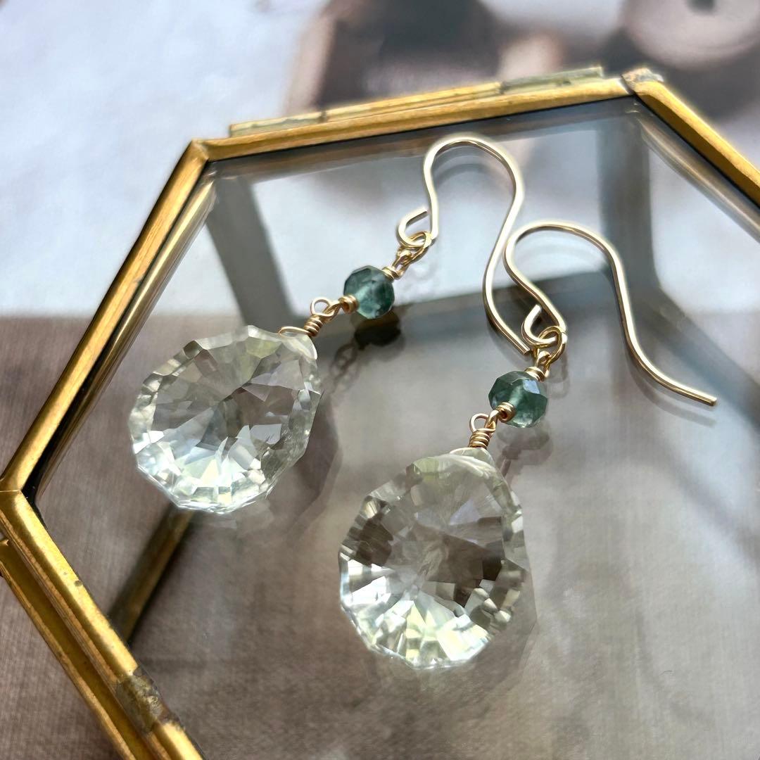 専用④✳︎グリーンアメジストコンケーブカット　他