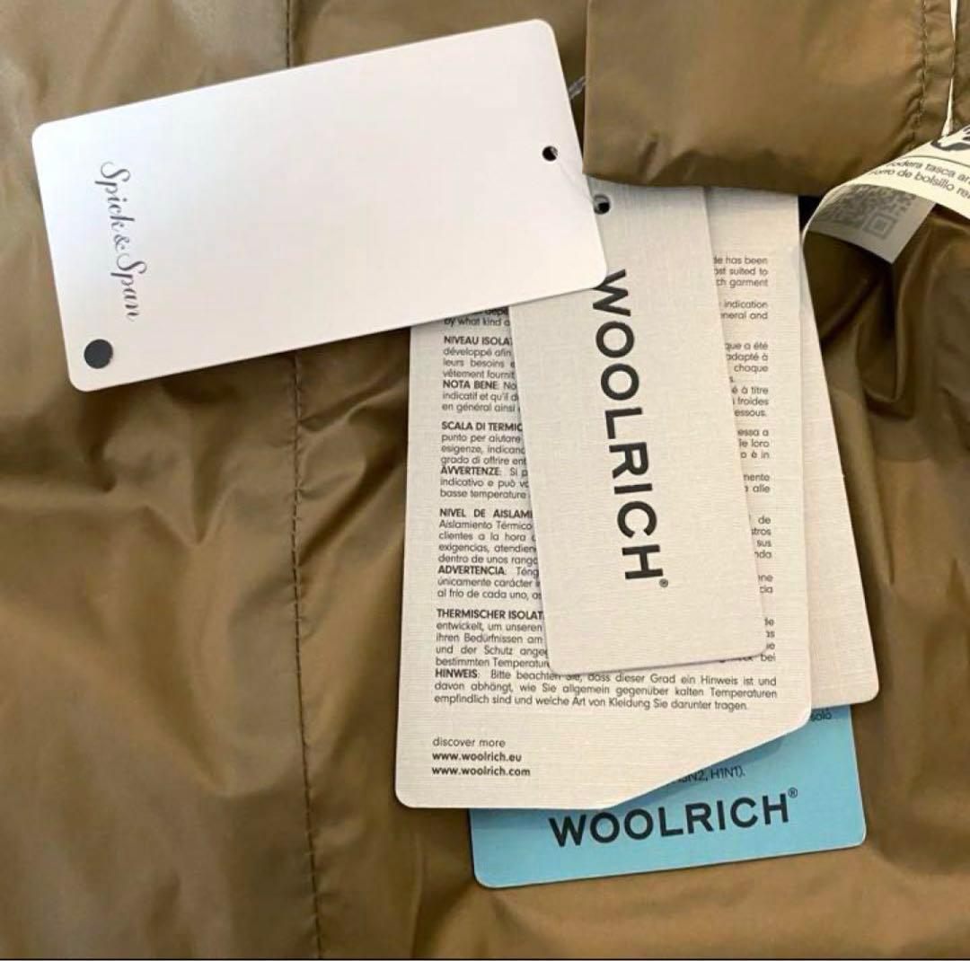 【新品】スピックアンドスパンWOOLRICH　パフィータッチ