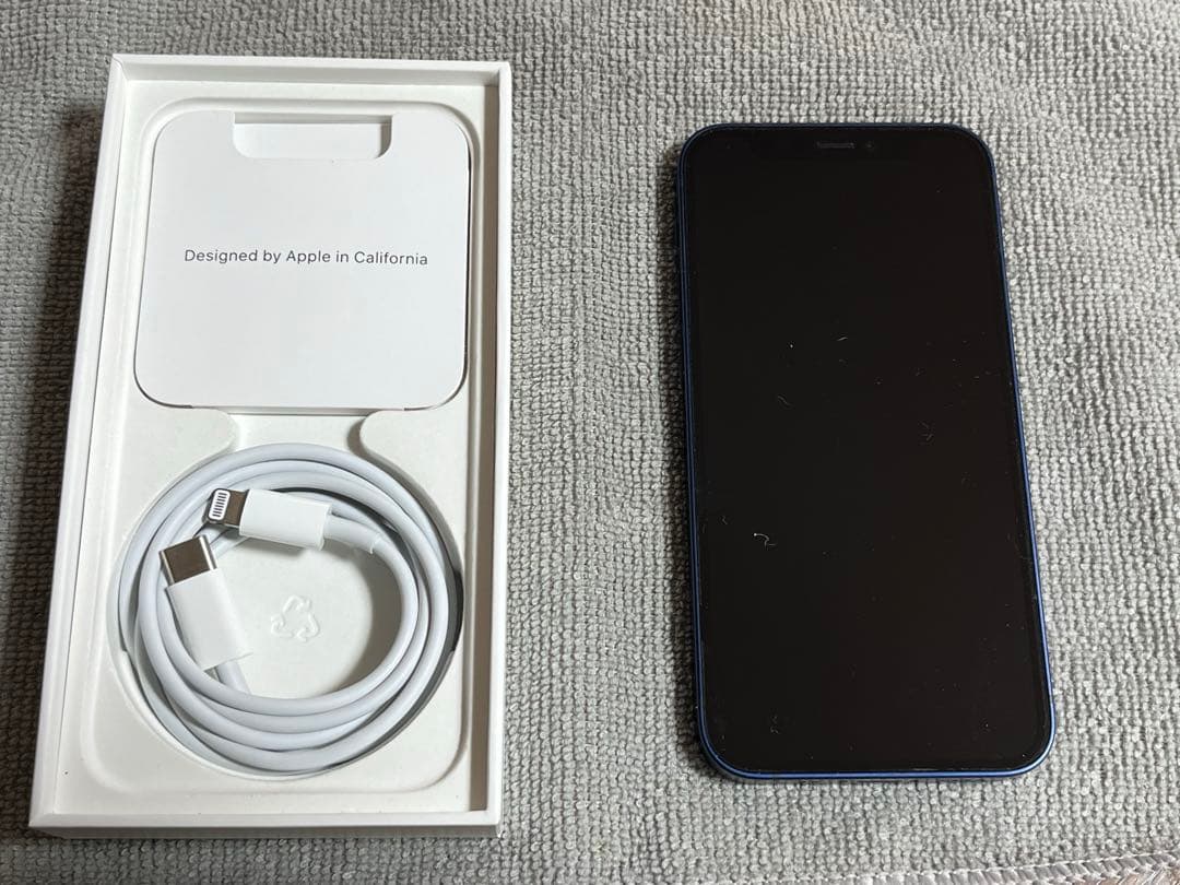 し*く様 iPhone12mini 64GB ブルー　極上品