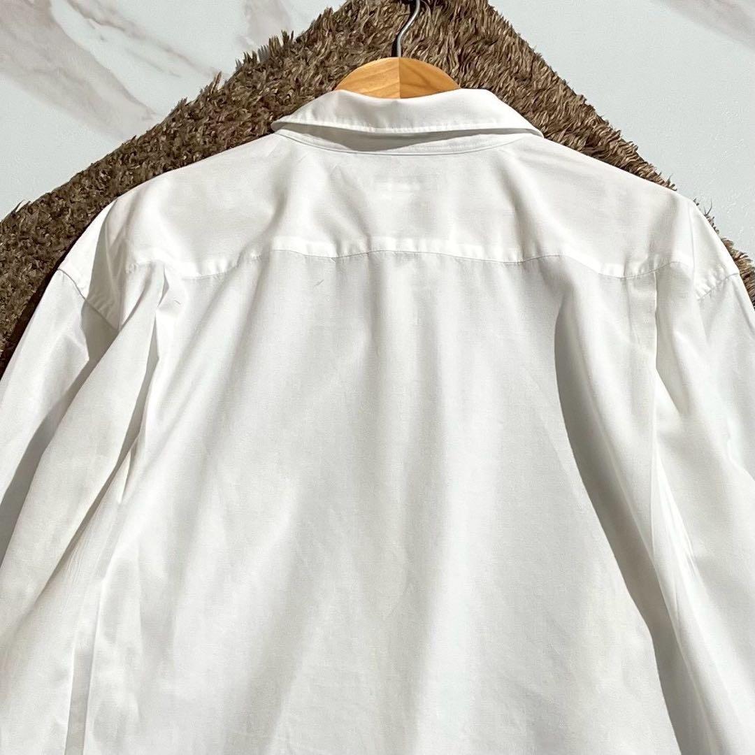 美品✨コムデギャルソンオムプリュス ポリ縮絨シャツ レギュラーカラーシャツ