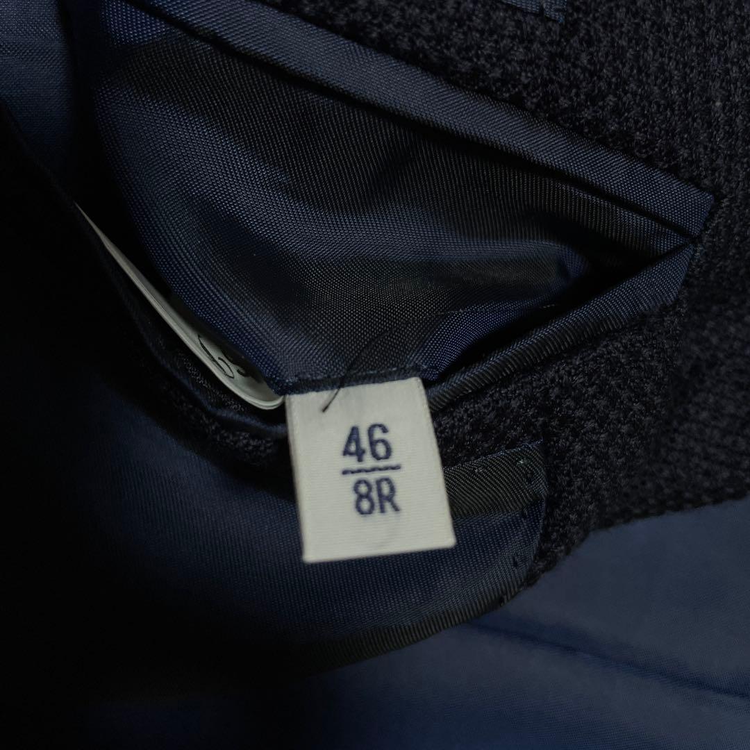 BEAMS F ネイビージャケット パッチポケット サイズ46 美品