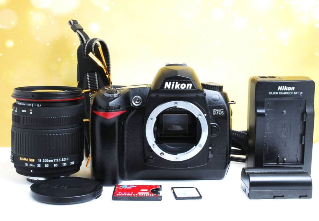 NIKON　D70s 広角から望遠まで　初心者⚡️ニコン⚡️一眼レフ