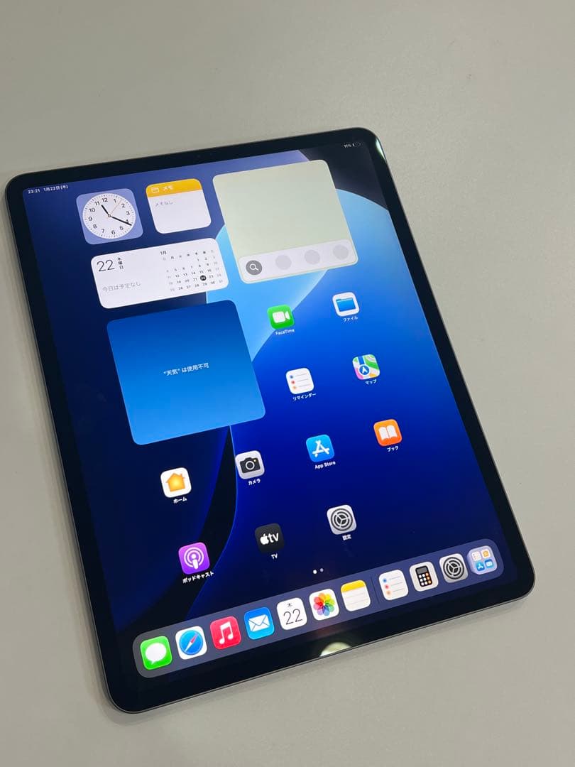 iPad Pro 12.9インチ 第4世代 Wi-Fiモデル 256GB グレー