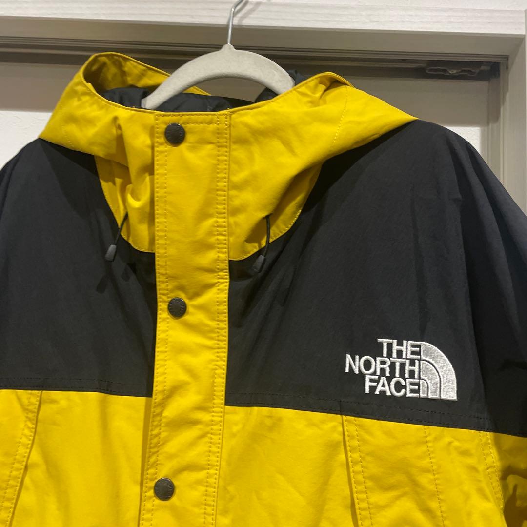 希少カラー ノースフェイス マウンテンライトジャケット イエロー ビッグサイズ