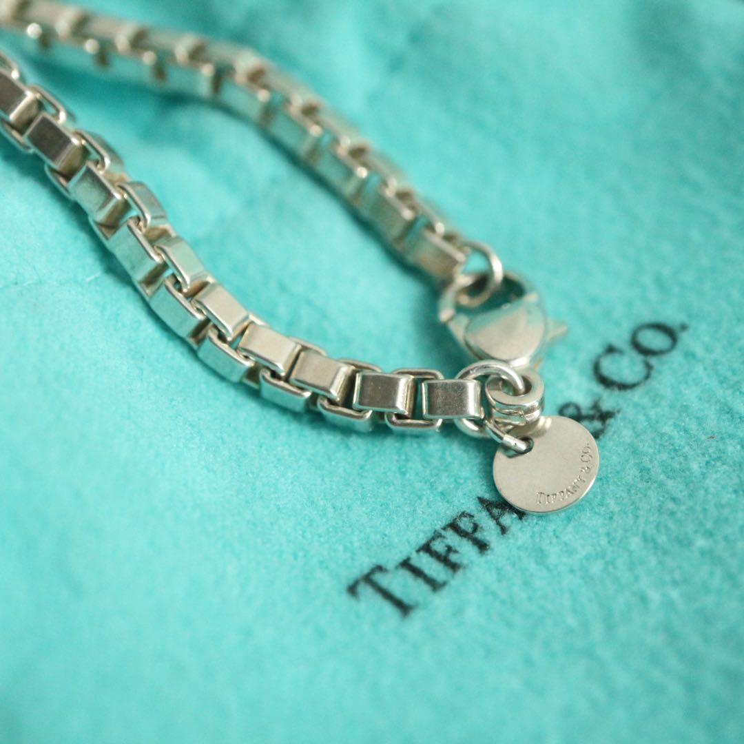 美品✨箱袋付き✨ティファニー ベネチアン リンク ブレスレット