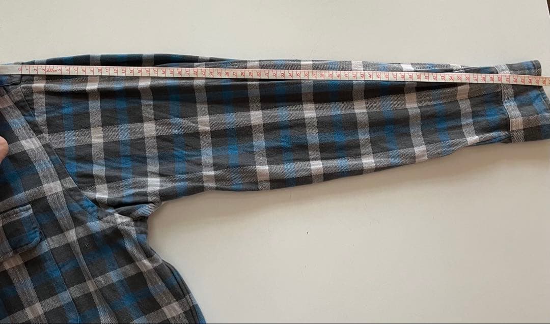 RRL ダブルアールエル 三つ星 フランネルシャツ サイズL