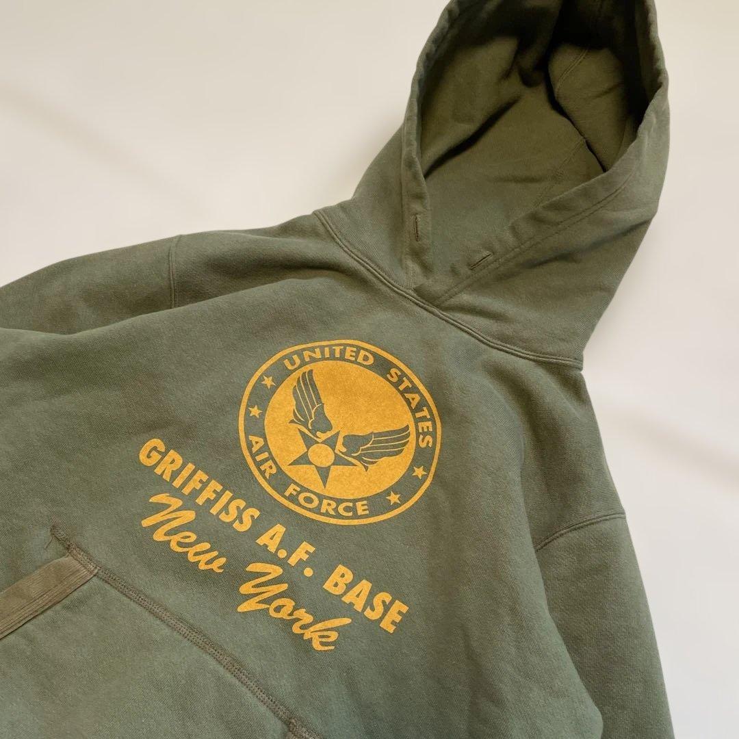 BUZZ RICKSON プルオーバーパーカー　オリーブ　M ネオ　アメカジ