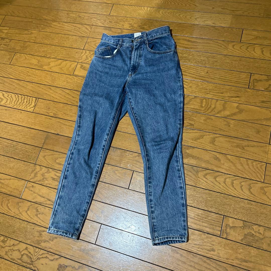 ぺこ　peco トスタルジッククロージング　ストレートデニムパンツ 青　S