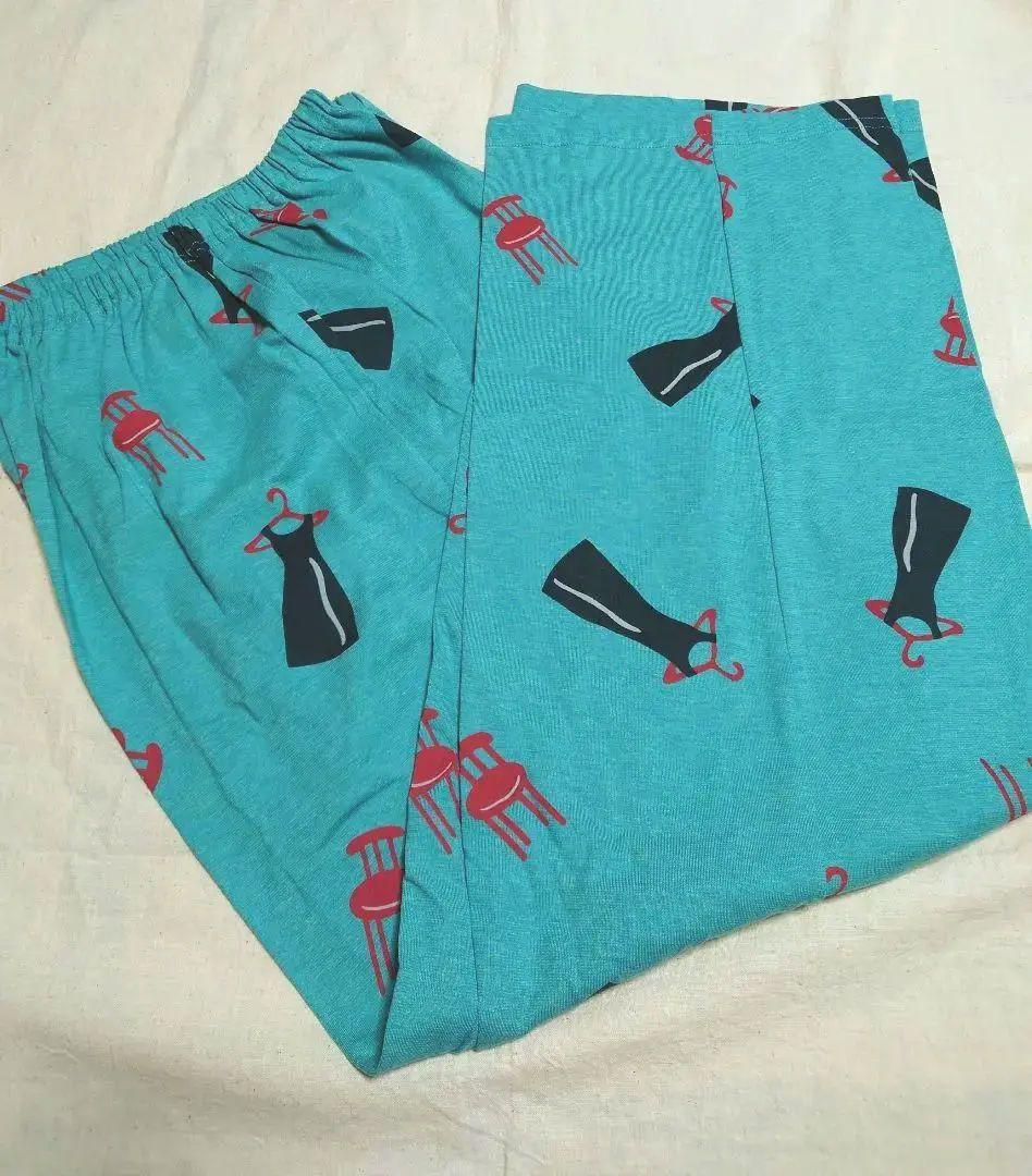 新品タグ付き マタノアツコ パジャマ ルームウェア ドレス ブルー M