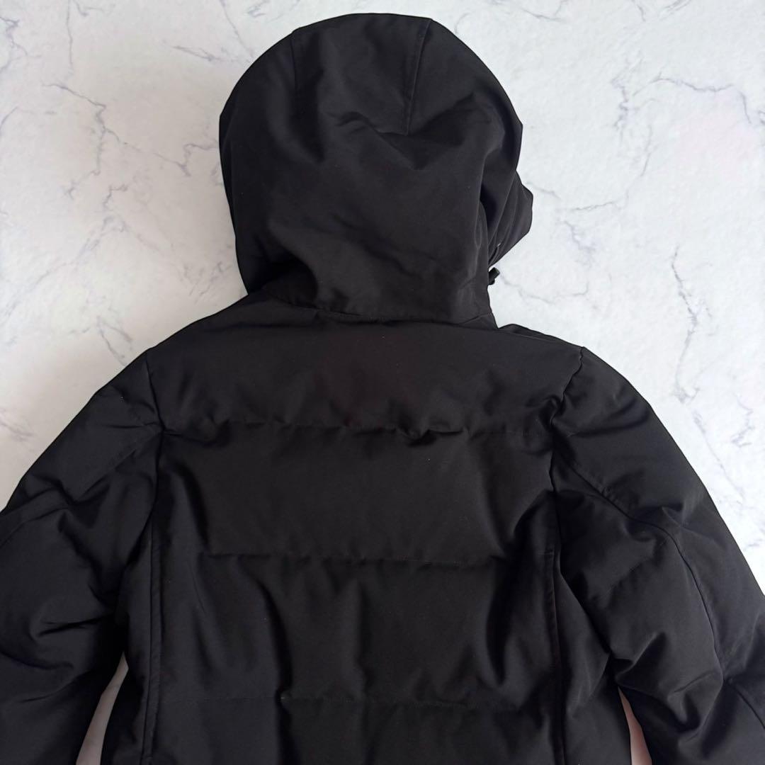 美品 DANTON ダントン タッサーダウンコート ブラック 近年モデル 36