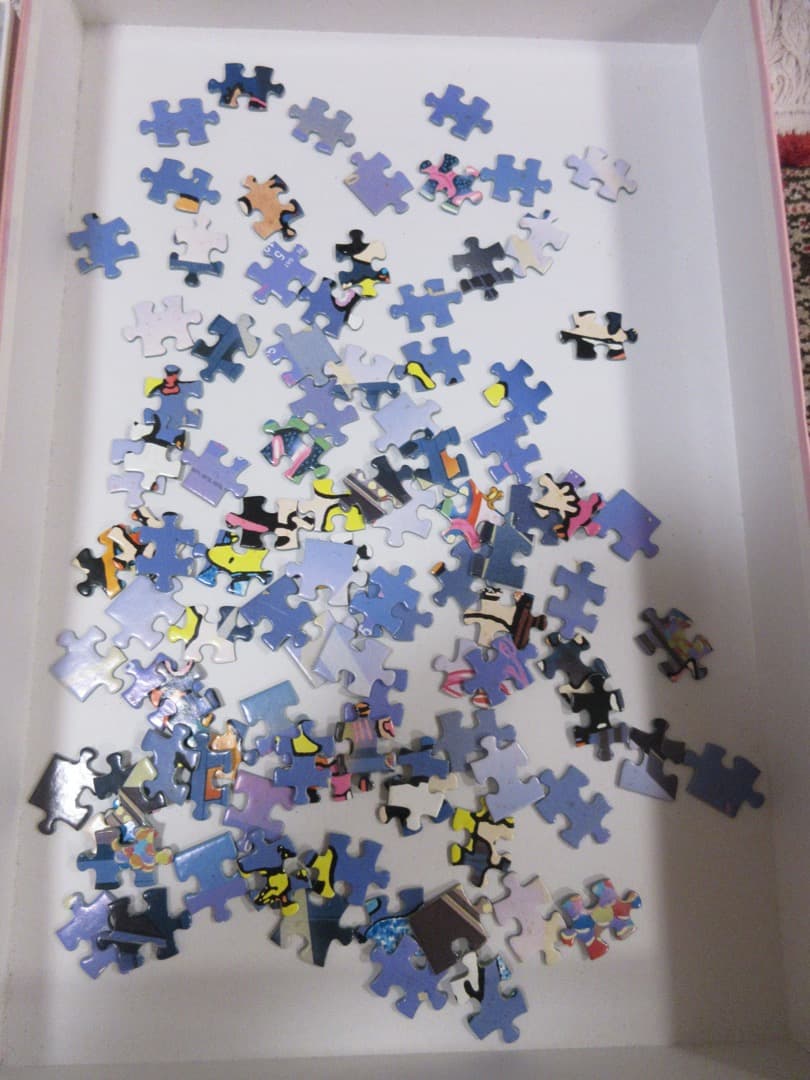 【中古品】スヌーピーカレンダージグソーパズル　1991年