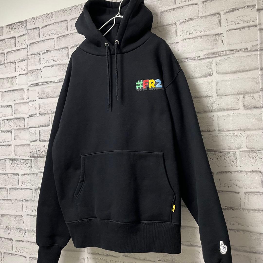 希少！ FR2 エフアールツー マリオロゴ　フーディ オーバーサイズパーカー