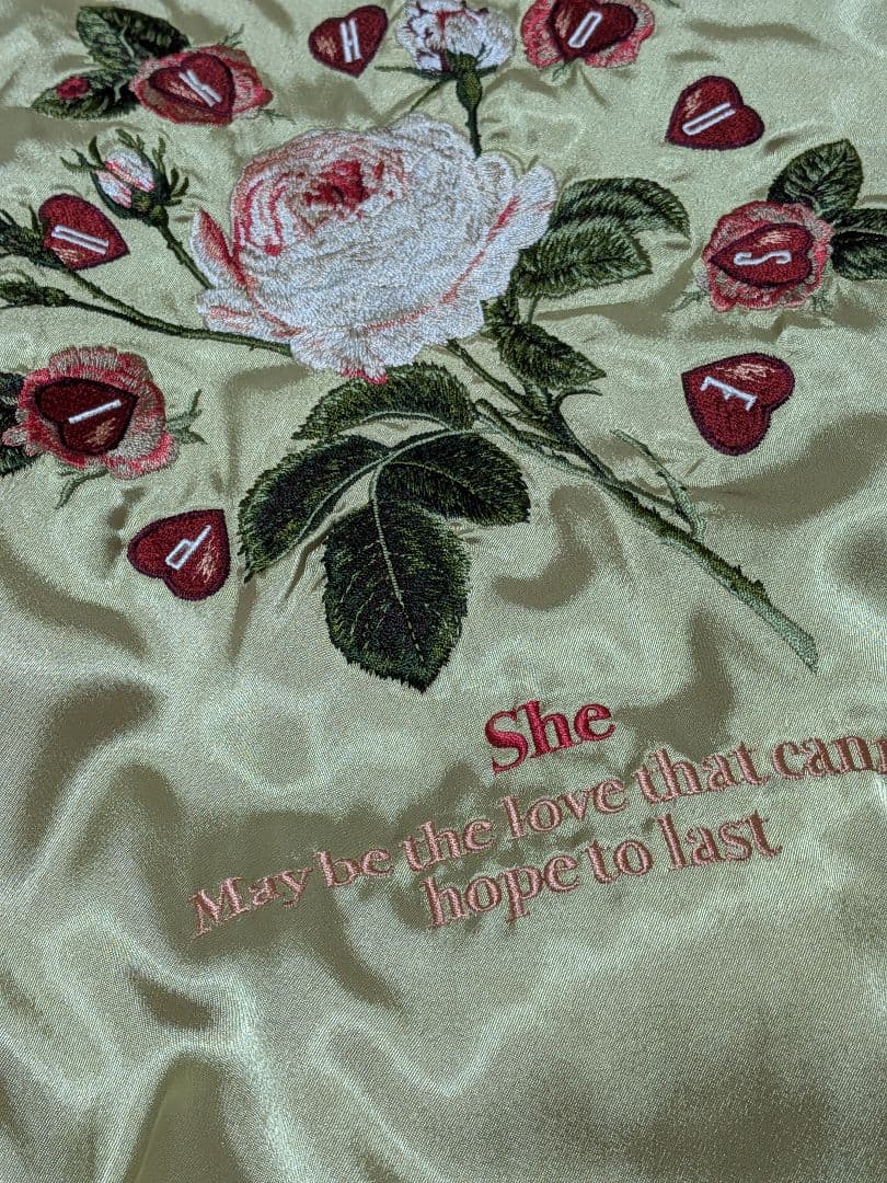 ピンクハウス　難あり2020年　スカジャン　スタジャン　薔薇刺繍