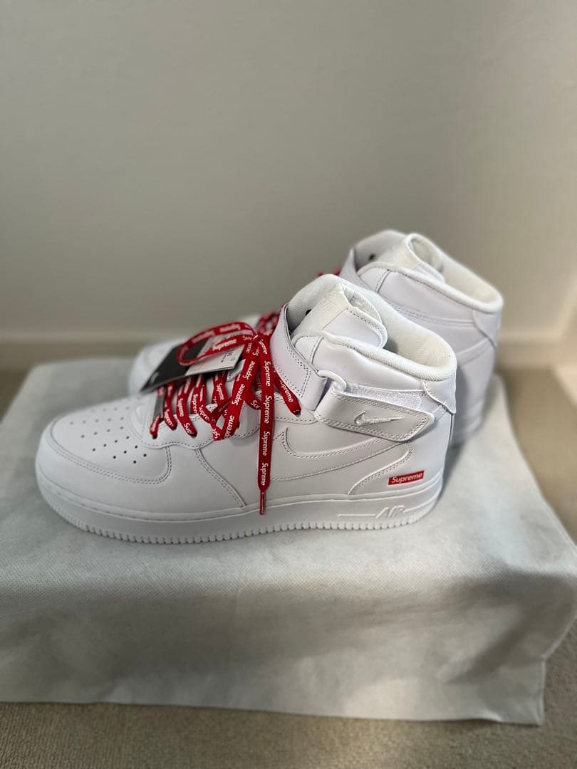 Supreme ×NIKE AIR FORCE 1 MID / 28cm /