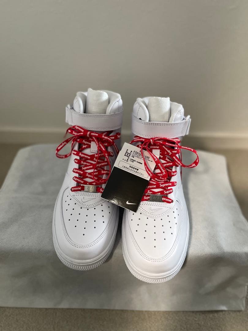 Supreme ×NIKE AIR FORCE 1 MID / 28cm /