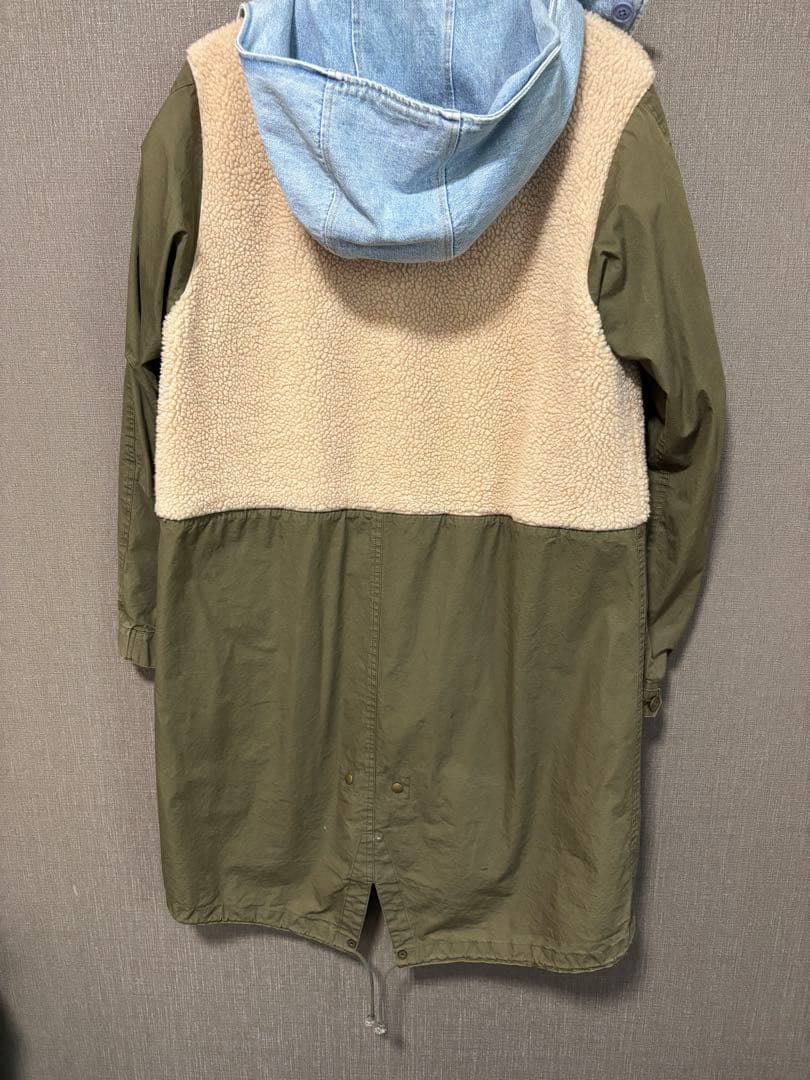 MISTERGENTLMAN ボアフィールドコート（モッズコート）Mサイズ